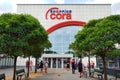 Cora Hypermarket entrance