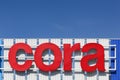 Cora sign on a facade