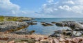 Coral beach near Carraroe, County Galway, Ireland Royalty Free Stock Photo