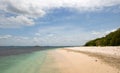 Coral beach on Pigeon Island National Park just off the coast of Trincolamee Sri Lanka