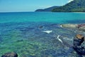 Coral Clear Sea Tropical Wild Shore Mountain Landscape