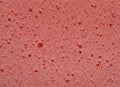 Coral color foam rubber texture