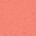Coral colors terrazzo seamless pattern