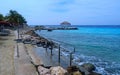 Coral Estate beach in Curacao Royalty Free Stock Photo