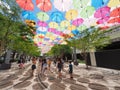 Umbrella Sky in Coral Gables, Florida.