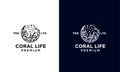 Coral life logo design