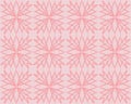 Coral Pink Geometric Triangle Pattern Vector Background. Rose Gold Shimmering Metallic Gradient Faceted Low Poly Print. 2019 Color