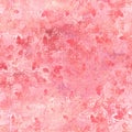 Coral pink girly sweet seamless pattern texture