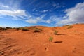 Coral pink sand dune Royalty Free Stock Photo