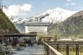 The coral princess in the mountains of Alaska