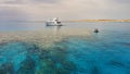 Coral reef near Tiran, Egypt Royalty Free Stock Photo