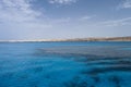 Coral reef in Red Sea near Tiran Island Royalty Free Stock Photo