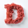 Coral Wood Letter D: Hyperrealistic Sculpture Inspired By Dusseldorf School Of Photography