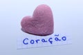 CoraÃÂ§ÃÂ£o word in Portuguese for Heart in English