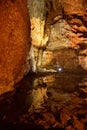 Corbeddu cave in Sardinia Royalty Free Stock Photo