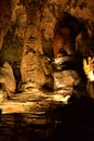 Corbeddu cave in Sardinia Royalty Free Stock Photo