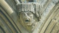 Corbel Head on The West Front of Salisbury Cathedral J