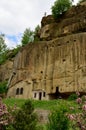 Travel Romania: Corbii Piatra Mountain Monastery Royalty Free Stock Photo