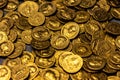 Corbridge gold coins hoard Corbridge, Northumberland (UK), about AD 160 Royalty Free Stock Photo