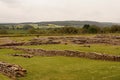 Corbridge Roman Fort and Town 4km south of Hadrians Wall, Northumberland, England Royalty Free Stock Photo