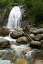 Corbu Waterfall. Altai Mountains