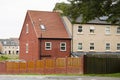 Corby, United Kingdom - August 29, 2018: old classical brik english building or houses.