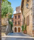 The idyllic village of Corciano, near Perugia, in the Umbria region of Italy.