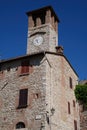 Corciano, medieval village near Perugia, Umbria