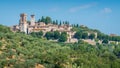 The idyllic village of Corciano, near Perugia, in the Umbria region of Italy.