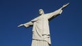 Corcovado Jesus Statue in Rio de Janeiro, Brazil. Royalty Free Stock Photo