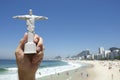 Corcovado Tourist Souvenir Copacabana Beach Rio Brazil