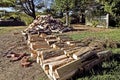 Cord of Split Firewood