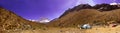 Cordillera Blanca panorama Royalty Free Stock Photo