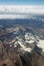 Cordillera de Los Andes Royalty Free Stock Photo