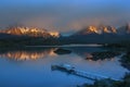 Cordillera del Paine - Torres del Paine - Patagonia - Chile Royalty Free Stock Photo