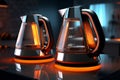 Cordless electric kettles with rapid boiling techn