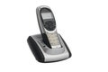 Cordless home phone, isolated on a white background Royalty Free Stock Photo