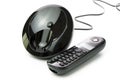 Cordless phone with charging station Royalty Free Stock Photo