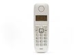 Cordless phone isolated Royalty Free Stock Photo