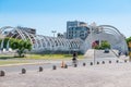 Argentina Cordoba double bridge in Bicentenary district