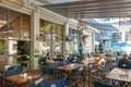 Argentina Cordoba open air restaurant in downtown