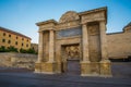 Cordoba bridge gate Royalty Free Stock Photo