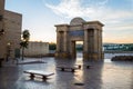 Cordoba bridge gate