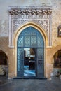 Door to the former Chapel of the Orozco at Santa Marina Church - Route of the Fernandine Churches - Cordoba, Andalusia, Spain