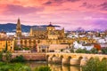 Cordoba, Spain Skyline Royalty Free Stock Photo