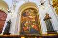 The Conquest of CÃÂ³rdoba by Fernando III the Saint painting in Santa Teresa Chapel, in Mezquita-Catedral, on Sep 30 in Cordoba,