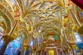 The vault of Sagrario Chapel in Mezquita-Catedral, on Sep 30 in Cordoba, Spain