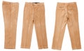 Corduroy trousers Royalty Free Stock Photo