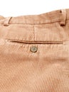 Corduroy trousers Royalty Free Stock Photo