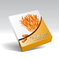 Cordyceps Militaris. Traditional chinese herbs, Is a mushroom that using for medicine and food famous in Asian. vector
